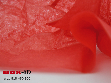 Silk paper: red 50x70cm